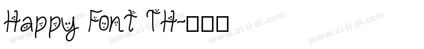 Happy Font TH字体转换